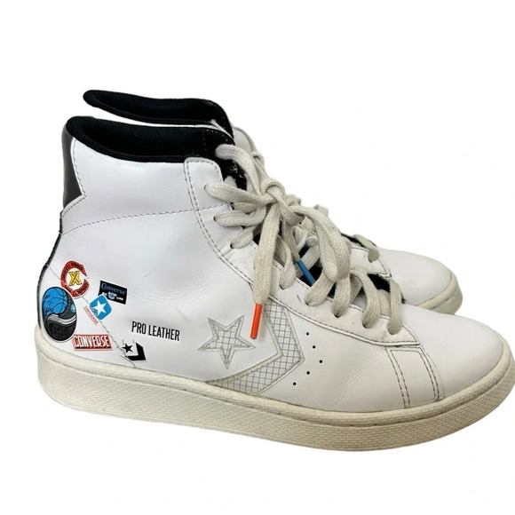 Converse Pro Leather Hi Kids Basketball Shoes Size‎ 5 - Picture 3 of 6